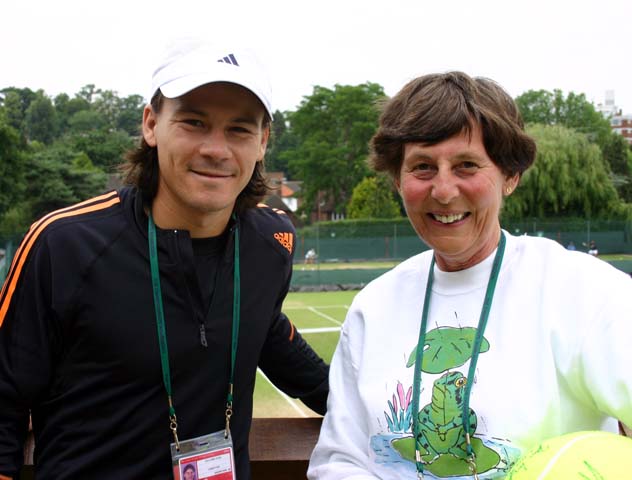 Coria & Corrie at Wimbledon