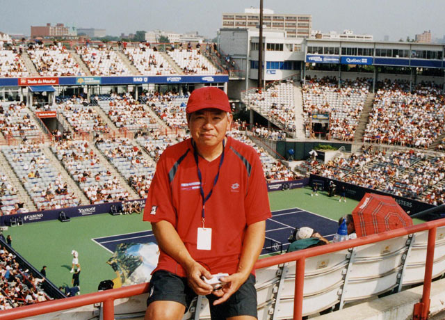 Sam at the Canada Open